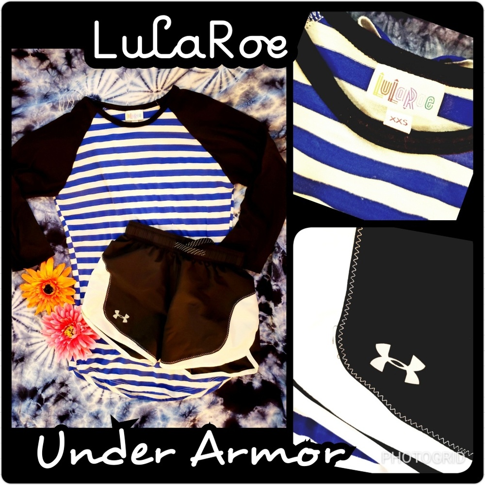 🎁 LulaRoe/UA Workout Wear Pair! 🏋 EUC 🎁